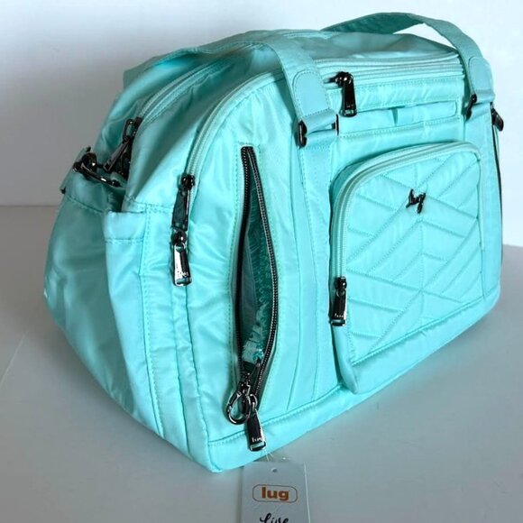 Lug Propeller 2 Overnight Bag Aquamarine Pastel Blue/Green - Picture 8 of 16